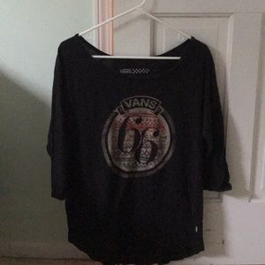 Vans 3/4 sleeve top